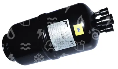 odlučovač kapaliny s výměníkem Frigomec 2,3 l, 04/S-S-34-ODS 16/10